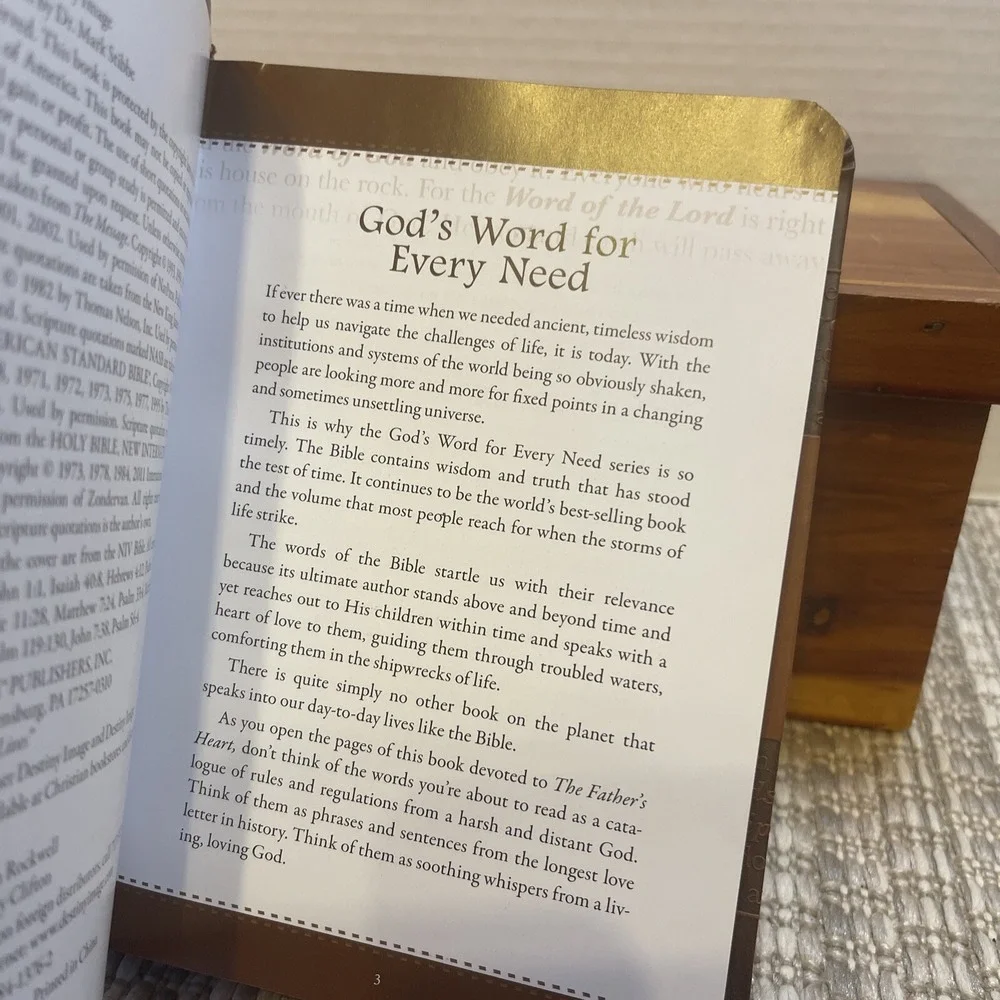 God's Word for Every Need Devotions‎ from the Father's Heart Devotional Book